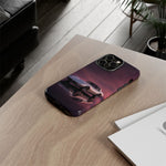 Soft White C3 Corvette Mauve Sky Phone Case
