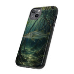 Snook Phone Case, Mangrove Sunbeam Painterly Marine Art Cover, Gift