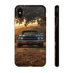 57 Bel Air Phone Case, Turquoise Classic Car Country Road Cover