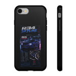 R34 Skyline Spec Sheet Phone Case, RB26 Night Expressway Cover