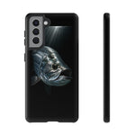 Tarpon Fishing Phone Case, Saltwater Portrait Black Cover, Gift
