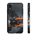 1966 GTO Orange Rainy City Tough Phone Case Cover Gift Art