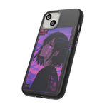 Melancholy Anime Girl Phone Case Vaporwave Tough Case