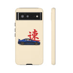 R34 Skyline Red Kanji Minimal Tough Phone Case