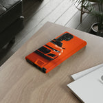 Orange Camaro Phone Case, ZL1 American Muscle Car Tough Cover for Men Gift