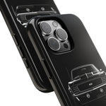 1969 Camaro Black Restomod Front Tough Phone Case Cover Gift