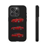 Z28 Red Triview Phone Case Classic Car Illustration