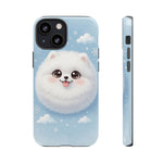 Samoyed Kawaii Snowball Chibi Art Tough Phone Case