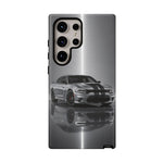 Silver Charger RT Phone Case, Classic Muscle Car Racing Stripe Cover