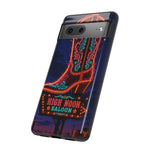 Neon Cowboy Boot phone case | High Noon Saloon design