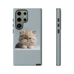Fluffy Persian Kitten phone case | Tough Cases
