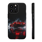 Z06 C8 Phone Case, Red Smoke Studio Reflection Cover