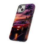 CRX Si Beach Run Retro JDM Car Tough Phone Case