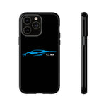 Rapid Blue C8 Phone Case for Chevy Fans, Tough Protective Cover