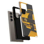 Z28 Yellow Camaro Retro Poster Tough Phone Case
