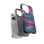 2 Rounds Canada Retina Artwork Vaporwave Phone Case – Landscape Aesthetic