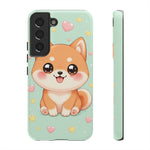 Shiba Inu Kawaii Chibi Smile Pet Dog Art Tough Phone Case