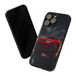 Charger Hellcat Widebody Red Rain Art Phone Case