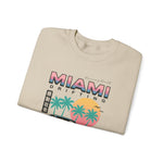 Miami Drifting 240SX Crewneck Sweatshirt JDM Vaporwave Retro Car Art