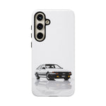 White AE86 Phone Case, JDM Drift Icon Tough Cover