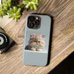 Fluffy Persian Kitten phone case | Tough Cases