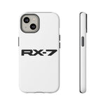 RX-7 Logo Phone Case for JDM Fans, Tough Protective Cover