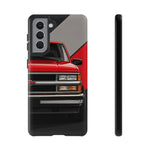 OBS Chevy Truck Victory Red Tough Phone Case