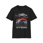 GT500 Dual View Muscle Car T-Shirt Modern Performance Street Racing Graphic Tee
