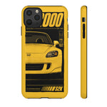 S2000 Spa Yellow Retro 90s JDM Car Tough Phone Case