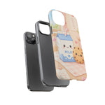 Milk Cookie Phone Case Cute Food Kawaii Tough Cover Gift Art
