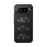 Black Silverado Classic Pickup Tough Phone Case for Chevy Truck Fans
