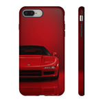 Red NSX Phone Case, 90s JDM Supercar Legend Tough Cover, Mens Gift