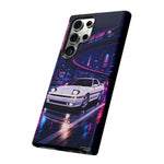 Supra Mk3 Turbo Night Tough Phone Case| Vaporwave 80s Racing Skyline