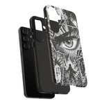 Manga Speed Lines Art Tough Phone Case
