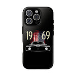 1969 Camaro SS American Flag Tough Phone Case Cover Gift Art