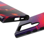 FD RX-7 Retro Sunset Sports Car Tough Case | Neon Vaporwave Beach Drive