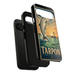 Tarpon Fishing Phone Case Saltwater Angler Tough Cover Gift