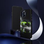Lime Green 2022 GT500 Phone Case, Smoke Studio Reflection Cover
