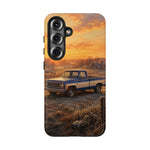 73 Chevy C10 Square body Truck Two-Tone Sunrise Tough Phone Case