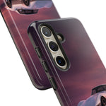 Soft White C3 Corvette Mauve Sky Phone Case