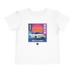 Skyline R33 Vaporwave Toddler T-Shirt – JDM Drift Car Kids Tee