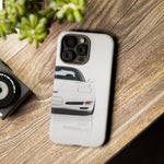 White C5 Z06 Front View phone case | Tough Cover