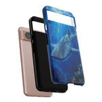Whale Shark Phone Case, Sunlit Spotted Pattern Cover