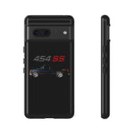 Chevy 1500 454 SS Sport Truck Phone Case Featuring Pickup Side Profile