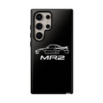 MR2 White Side Silhouette JDM Tough Phone Case Cover Gift