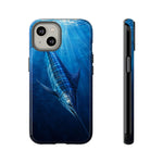 Marlin Fishing Phone Case Deep Sea Angler Tough Cover Gift