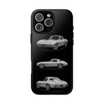 Silver Sting Ray Classic Corvette Phone Case Tough Multi View