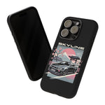R34 Skyline GT-R Sakura Mountain JDM Tough Phone Case Gift