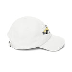 1964 Impala Convertible Dad Hat Classic Car Cap Adjustable Yellow Lowrider
