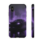 Midnight Charger Violet Neon Tough Phone Case